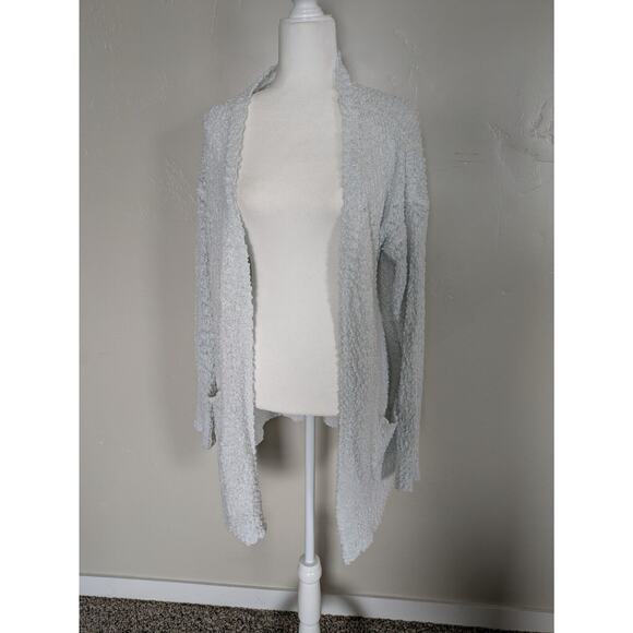 Listle Cardigan Womens Large Light Blue Long Line Sweater Pockets‎ Open Knit - Picture 3 of 9